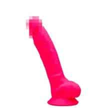 Фаллоимитатор с мошонкой SilexD Model 1 17.6 см, ярко-розовый