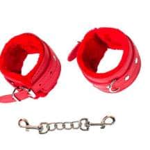 Наручники Lola Games Party Hard Calm с мехом, красные. Нет в наличии Наручники Lola Games Party Hard Calm с мехом, красные