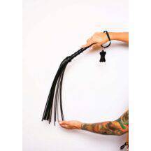 Флоггер Scandal из натуральной кожи, черный. Нет в наличии Флоггер Scandal из натуральной кожи, черный