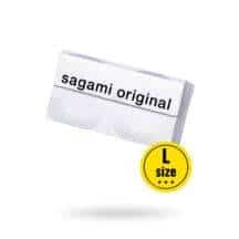 Полиуретановые презервативы Sagami Original 0.02, L, 10 шт