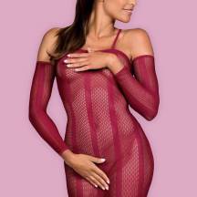 Сорочка Obsessive Dressie dress, Красный, S/M/L