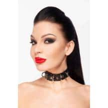 Чокер широкий на полукольцах 32-38 см DD Джага-Джага. Нет в наличии Чокер широкий на полукольцах 32-38 см DD Джага-Джага