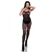Боди-комбинезон Amor El Valencia с доступом S/L, черный