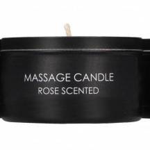 Набор массажных свечей Shots Роза, Ваниль и Феромоны, 3 шт х 60 г