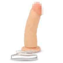 Фаллоимитатор с вибрацией Пикантные Штучки 18.5 см, телесный