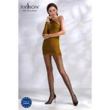 Колготки черные в сетку с узором "паутинка"  Passion, 1/2. Нет в наличии Колготки черные в сетку с узором "паутинка"  Passion, 1/2