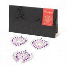 Пэстисы Bijoux Indiscrets Flamboyant, розово-фиолетовые. Нет в наличии Пэстисы Bijoux Indiscrets Flamboyant, розово-фиолетовые