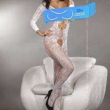 Чулок на Тело Livia Corsetti Zita white, белый S/L. Нет в наличии Чулок на Тело Livia Corsetti Zita white, белый S/L