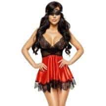 Сорочка Beauty Night Eve chemise Red, Красный, L/XL. Нет в наличии Сорочка Beauty Night Eve chemise Red, Красный, L/XL