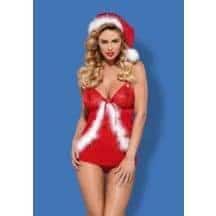 Бэби долл и трусики Obsessive "Santacutie", L\XL. Нет в наличии Бэби долл и трусики Obsessive "Santacutie", L\XL