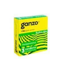 Презервативы ультратонкие Ganzo Ultra Thin, 3 шт
