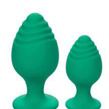 Набор анальных пробок CalExotics Cheeky, зеленый