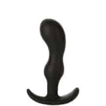 Анальная пробка 3.5" Doc Johnson Mood Naughty 2 для ношения, черная Анальная пробка 3.5" Doc Johnson Mood Naughty 2 для ношения, черная