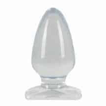 Анальная втулка Orion Crystal Clear Big Plug, прозрачная