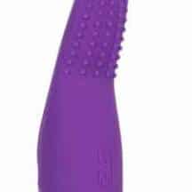 Вибростимулятор с текстурированным язычком CalExotics Aura Tickler, фиолетовый