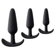 Набор анальных пробок Toyfa Popo Pleasure Eridani, черный. Нет в наличии Набор анальных пробок Toyfa Popo Pleasure Eridani, черный