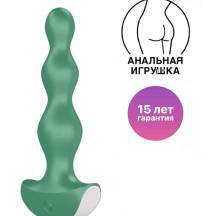 Анальная вибропробка Satisfyer Lolli Plug 2, зеленая. Нет в наличии Анальная вибропробка Satisfyer Lolli Plug 2, зеленая