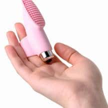 Вибронасадка на палец Jos Twity для прелюдии, розовая