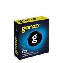Презервативы увеличенного размера Ganzo XXL, 3 шт Презервативы увеличенного размера Ganzo XXL, 3 шт