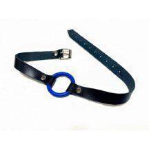 Кляп-кольцо BDSM Арсенал, черно-синий. Нет в наличии Кляп-кольцо BDSM Арсенал, черно-синий