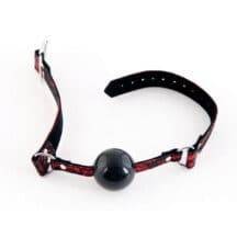 Кляп Marcus с Кружевным Ремешком красный. Нет в наличии Кляп Marcus с Кружевным Ремешком красный