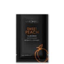 Оральный лубрикант Wicked Aqua Сладкий персик на водной основе, 3 мл. Нет в наличии Оральный лубрикант Wicked Aqua Сладкий персик на водной основе, 3 мл