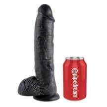 Большой фаллоимитатор PipeDream King Cock 26.7 см, чёрный