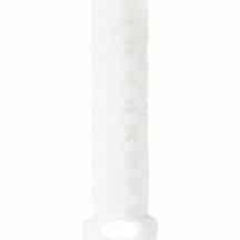 Удлиняющая насадка Lola Games Homme Long с подхватом мошонки S, белая