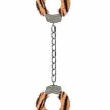 Металлические наножники с меховой обивкой для щиколоток Furry Ankle Cuffs Shots
