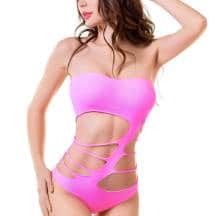 Боди-сетка Joli Arashi, розовый, S/M