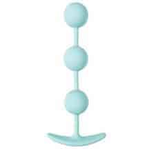 Анальные шарики ToDo by Toyfa Triplex, бирюзовые Анальные шарики ToDo by Toyfa Triplex, бирюзовые
