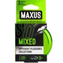 Набор презервативов Maxus Mixed, 3 шт Набор презервативов Maxus Mixed, 3 шт