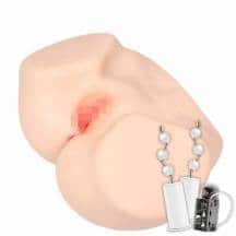 Мастурбатор с двойным слоем материала, вибрацией и ротацией Kokos Vanilla Onahole 004, телесный Мастурбатор с двойным слоем материала, вибрацией и ротацией Kokos Vanilla Onahole 004, телесный