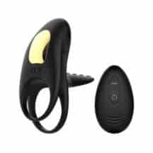 Виброкольцо Winyi Edwin с пультом ДУ, черное. Нет в наличии Виброкольцо Winyi Edwin с пультом ДУ, черное