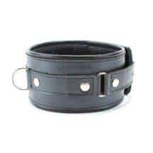 Ошейник BDSM Арсенал из гладкой кожи, черный. Нет в наличии Ошейник BDSM Арсенал из гладкой кожи, черный