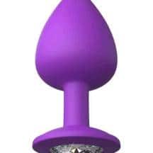 Анальная пробка со стразом Pipedream Fantasy For Her Little Gem, Large, фиолетовый. Нет в наличии Анальная пробка со стразом Pipedream Fantasy For Her Little Gem, Large, фиолетовый