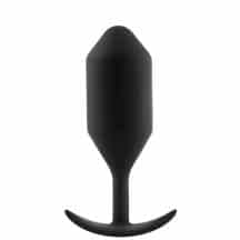 Анальная пробка для ношения b-Vibe Snug Plug 5 с переменным центром тяжести, черная. Нет в наличии Анальная пробка для ношения b-Vibe Snug Plug 5 с переменным центром тяжести, черная