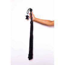 Флоггер Scandal из натуральной кожи с бусинами, черный. Нет в наличии Флоггер Scandal из натуральной кожи с бусинами, черный