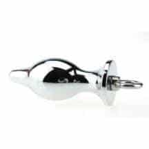 Анальная пробка с кольцом 4sexdream, 10,5 см, серебристый. Нет в наличии Анальная пробка с кольцом 4sexdream, 10,5 см, серебристый