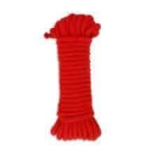 Веревка для фиксации Пикантные штучки 10 м, красная. Нет в наличии Веревка для фиксации Пикантные штучки 10 м, красная