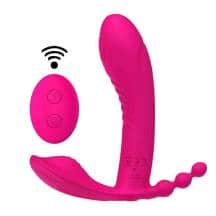 Вибровкладка в трусики MyToys MyThumper с пультом ДУ, розовая. Нет в наличии Вибровкладка в трусики MyToys MyThumper с пультом ДУ, розовая