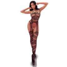 Боди-комбинезон Amor El Agata с доступом S/L, черный