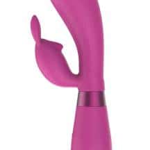 Вибратор-кролик Lola Games Indeep Theona, малиновый