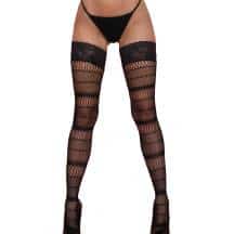 Чулки ажурные Amor El Orse S/L, черные. Нет в наличии Чулки ажурные Amor El Orse S/L, черные