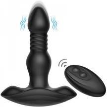 Фрикционная вибропробка Erocome Comaberenices с пультом ДУ, черный. Нет в наличии Фрикционная вибропробка Erocome Comaberenices с пультом ДУ, черный