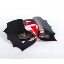 Маска Sitabella Летучая мышь, черно-красный. Нет в наличии Маска Sitabella Летучая мышь, черно-красный