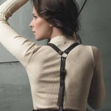 Портупея 3 в 1 Rebelts Elle, чёрная