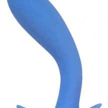 Анальная пробка Lola Games Black Edition Back Door Strong Force, синяя