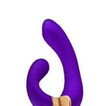 Вибратор для точки G Shunga Miyo с клиторальной стимуляцией, фиолетовый Вибратор для точки G Shunga Miyo с клиторальной стимуляцией, фиолетовый