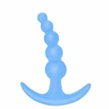 Анальная пробка Lola Games First Time Bubbles, голубая Анальная пробка Lola Games First Time Bubbles, голубая